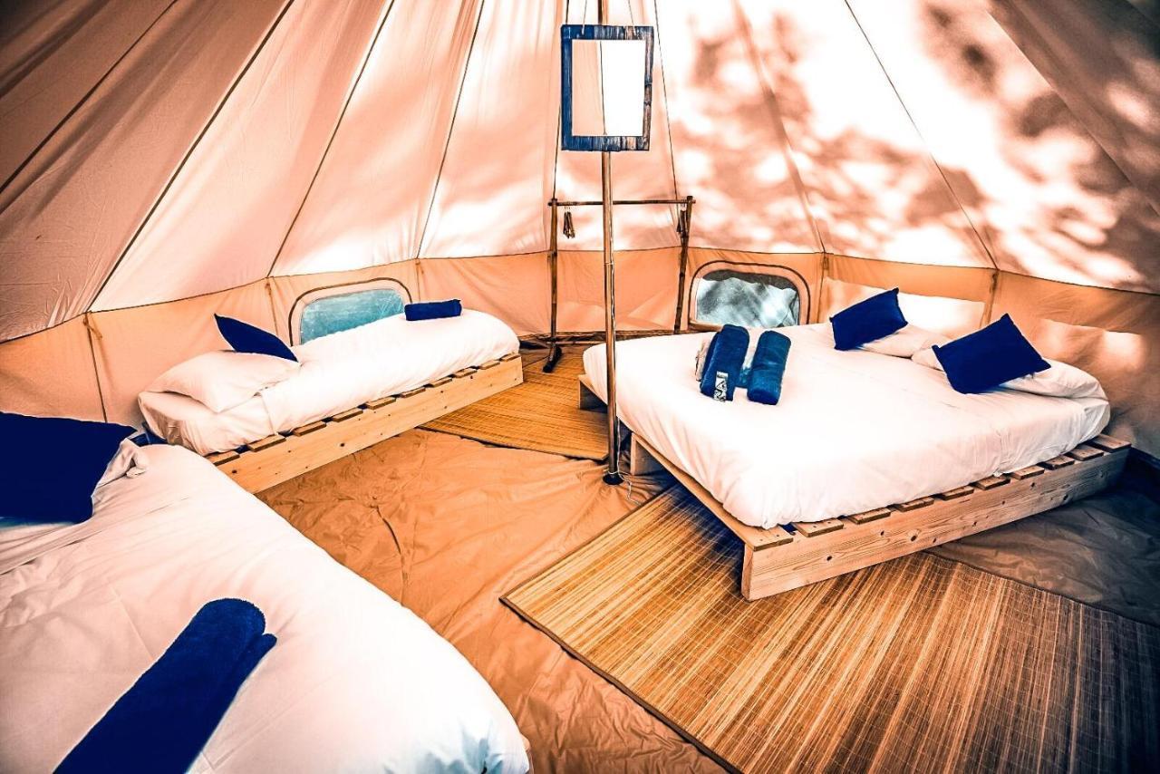 Lodg'Ing Secret Camp Ariege Hotel Lordat Bagian luar foto